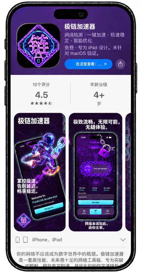 App Store 中的极链加速器